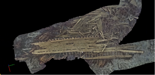 Photogrammetry model created in Pix4D